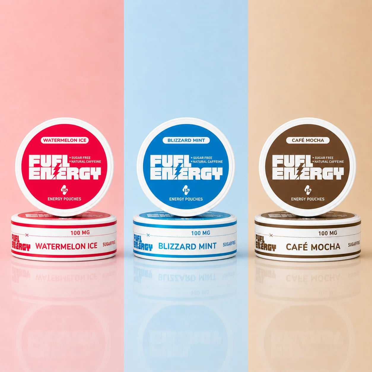 FULL TANK pack of FUEL Energy tins